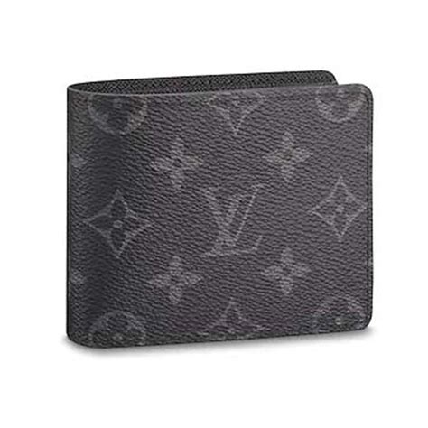 louis vuitton wallet grey and black|Louis Vuitton zippy wallet monogram.